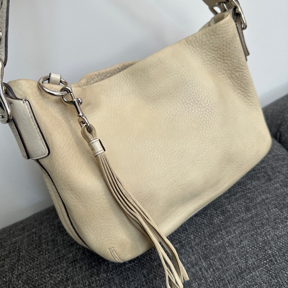 Vintage Coach Leather Shoulder Bag - Picture 3 of 5